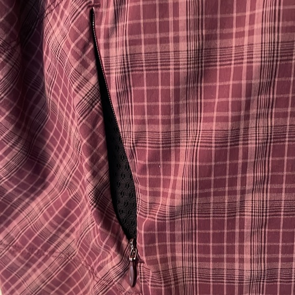 Royal Robbins,burgundy,length,quick dry,stretch,travel,mesh lined zip pocket,EUC - Picture 4 of 12